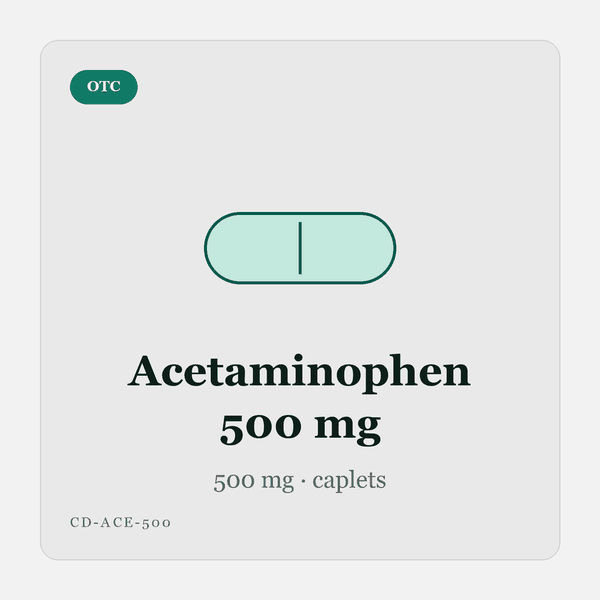 Acetaminophen 500 mg