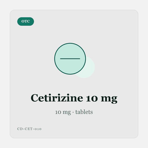 Cetirizine 10 mg