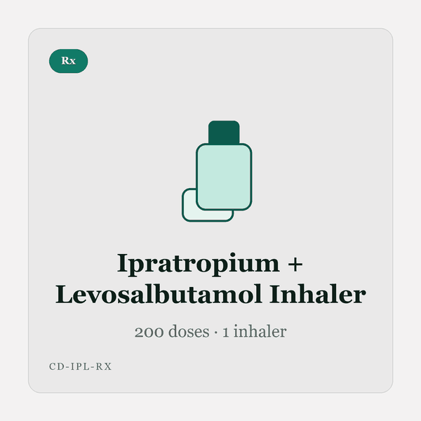 Ipratropium + Levosalbutamol Inhaler