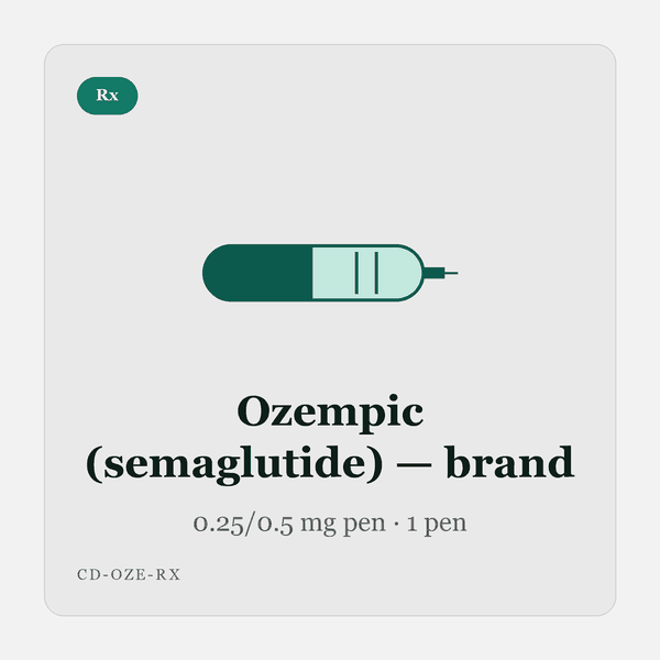 Ozempic (semaglutide) — brand