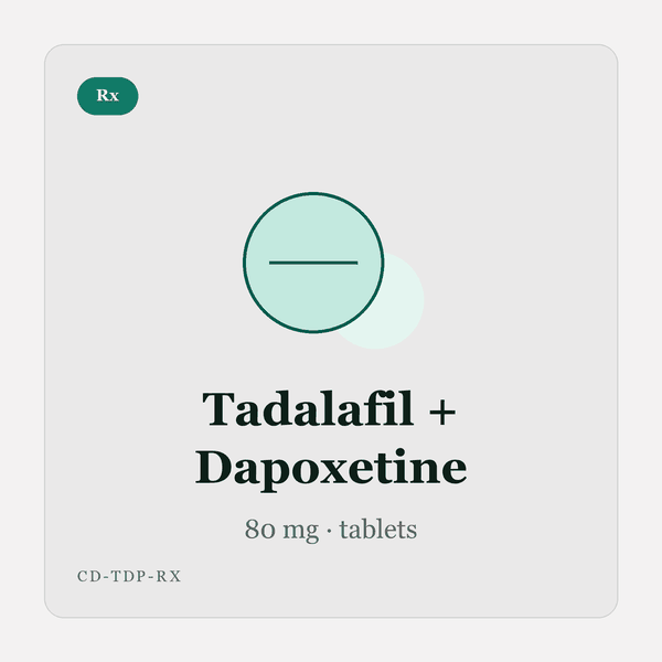 Tadalafil + Dapoxetine